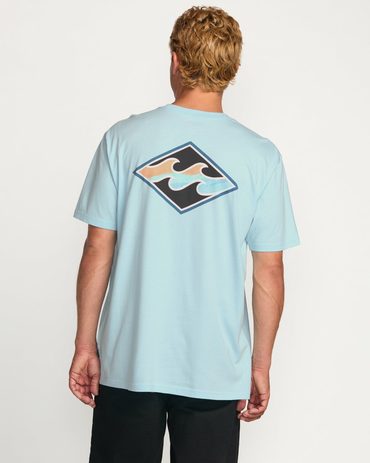 Crayon Wave Premium Tee | Coastal Blue Billabong