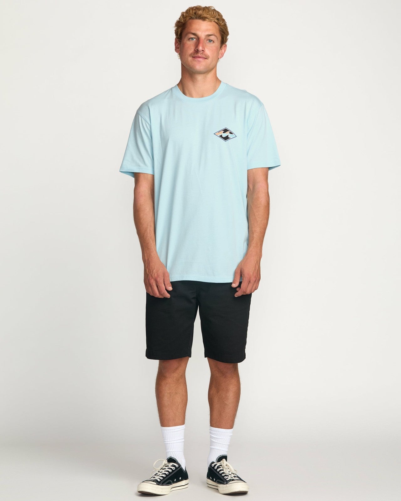 Crayon Wave Premium Tee | Coastal Blue Billabong