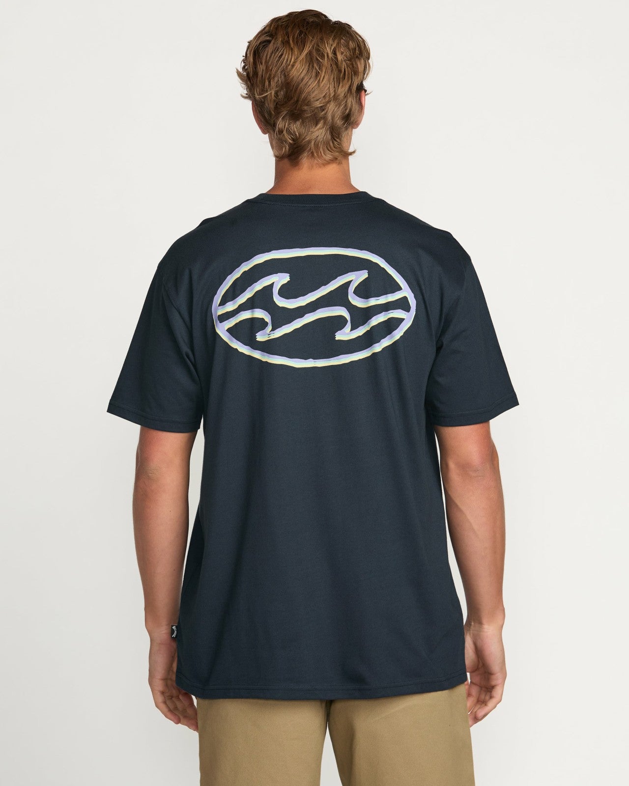 Crayon Wave Premium Tee | Navy Billabong
