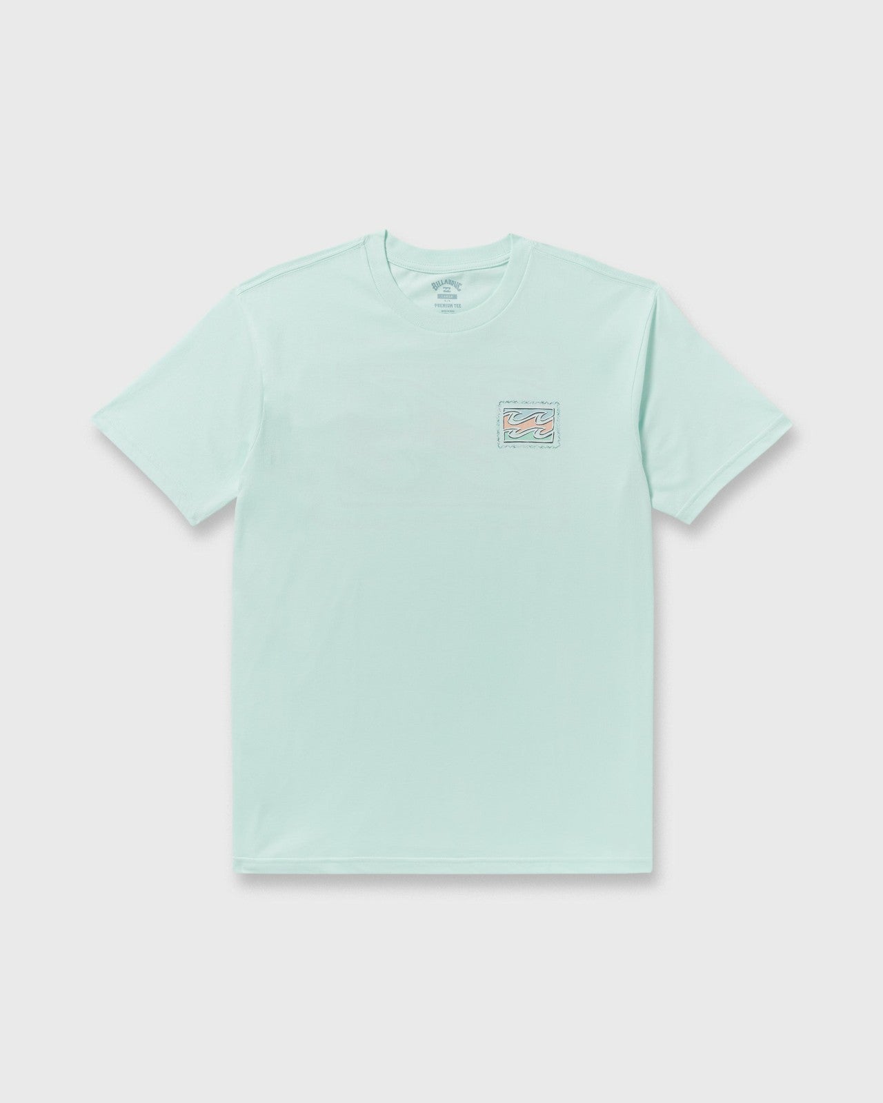 Crayon Wave Premium Short Sleeve T-Shirt | Sea Glass Billabong