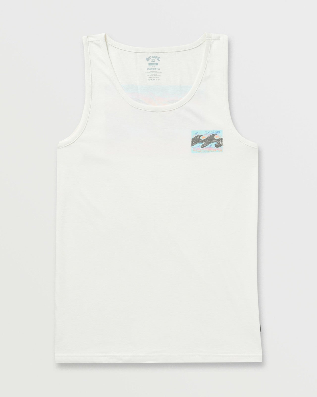 Crayon Wave Premium Tank | Off White Billabong