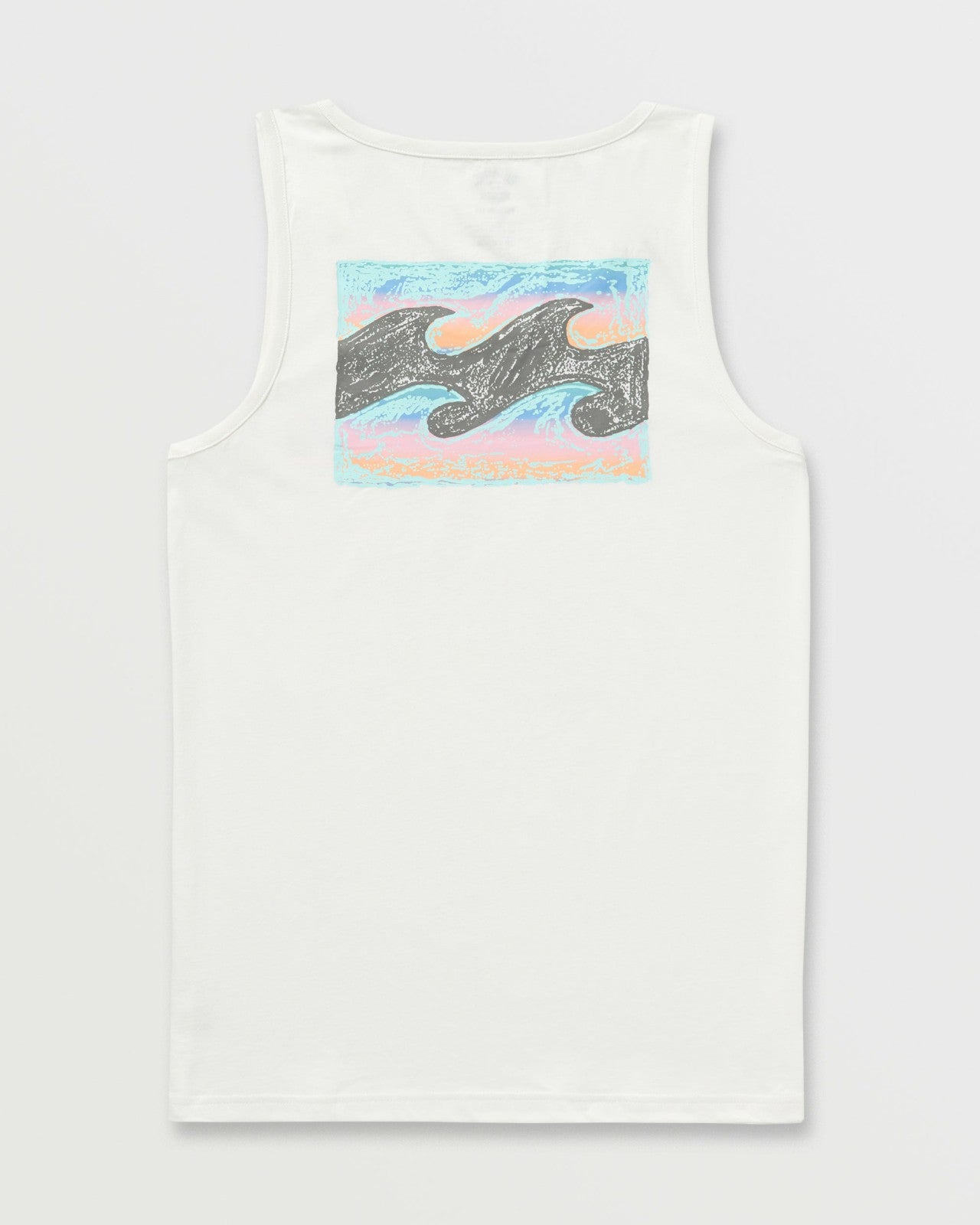 Crayon Wave Premium Tank | Off White Billabong