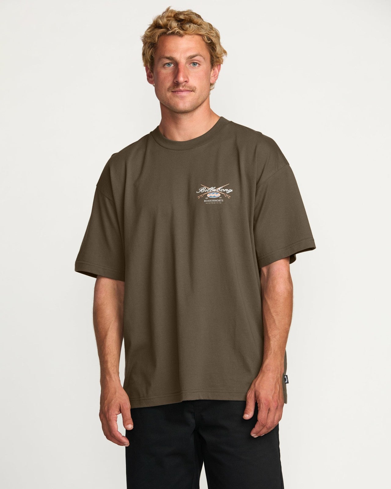 Crossboards OG Tee | Brown Billabong