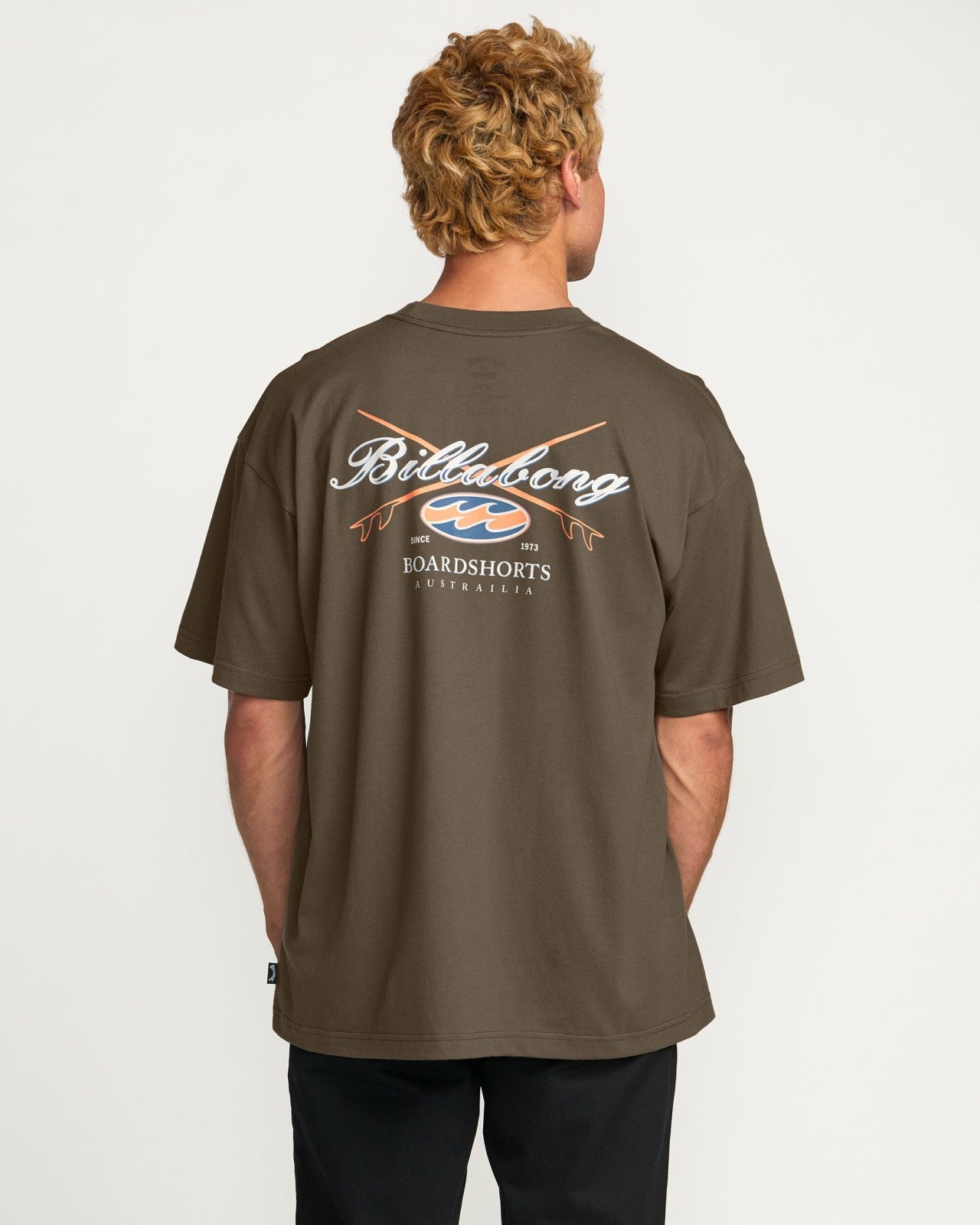 Crossboards OG Tee | Brown Billabong