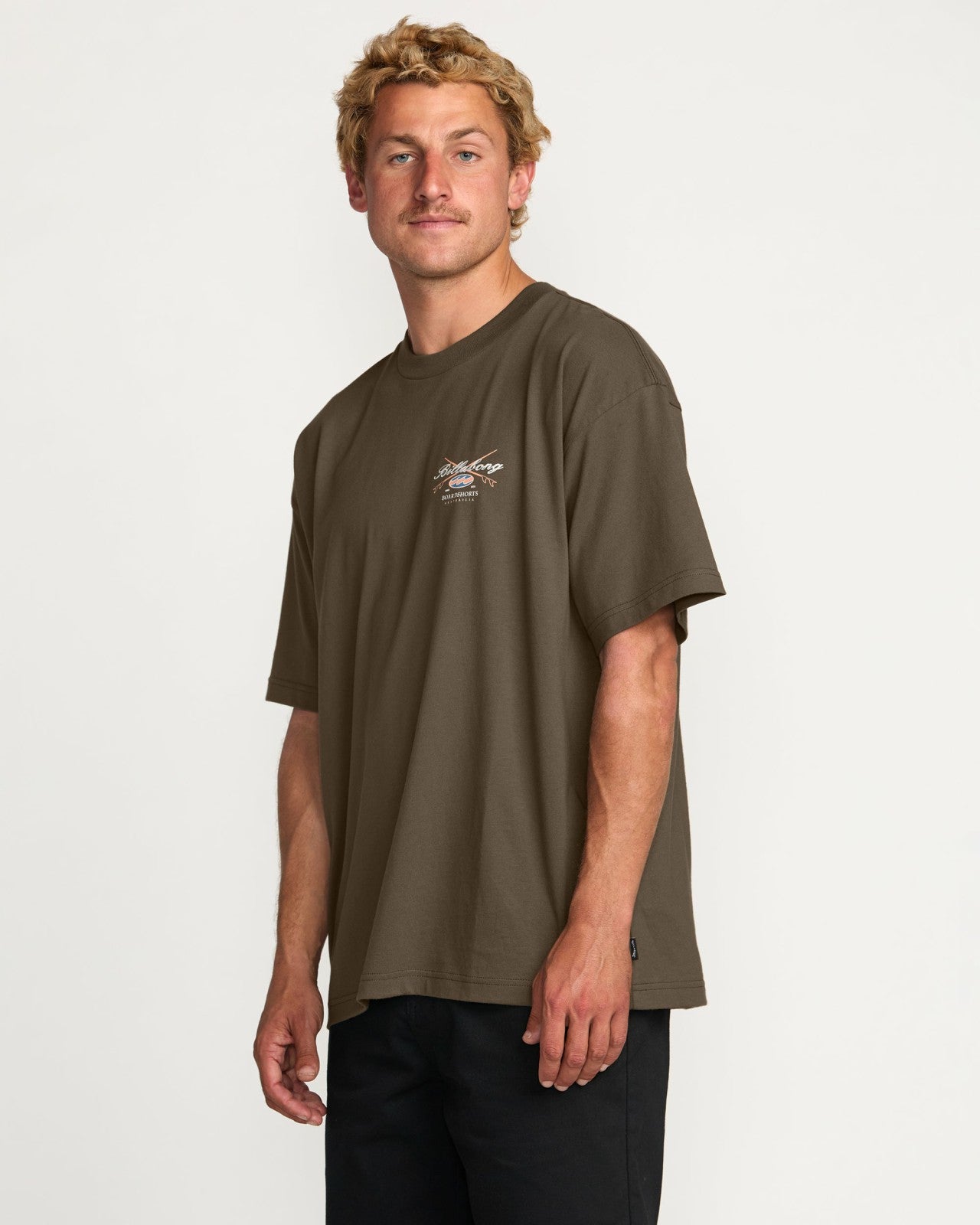 Crossboards OG Tee | Brown Billabong