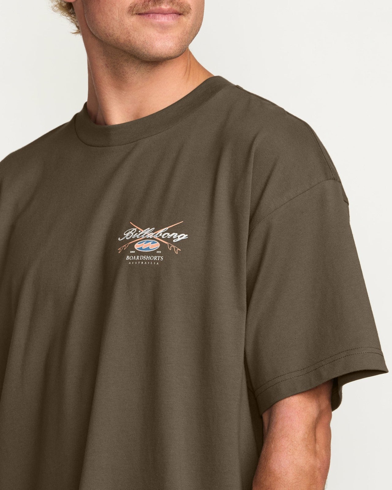 Crossboards OG Tee | Brown Billabong