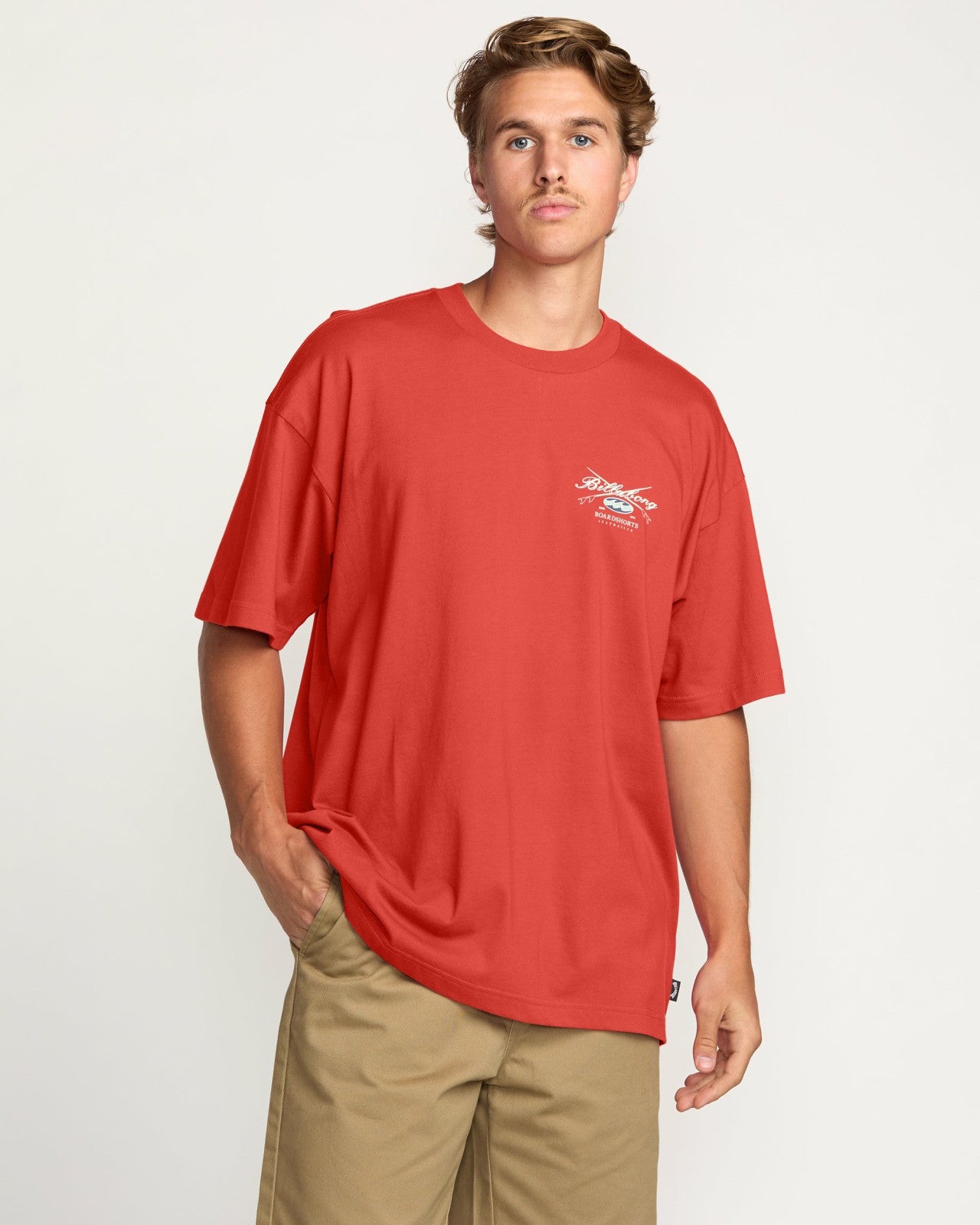Crossboards OG Tee | Burnt Red Billabong