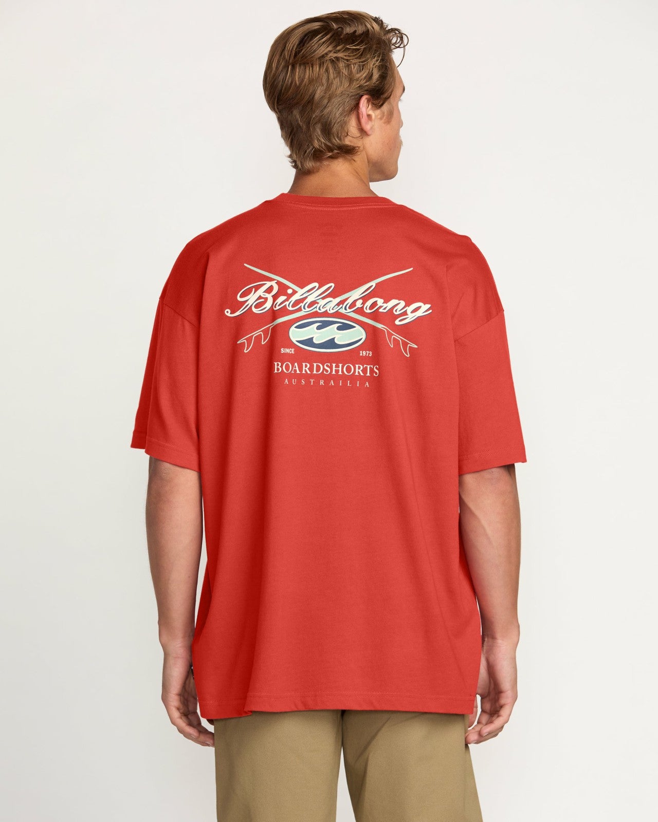 Crossboards OG Tee | Burnt Red Billabong