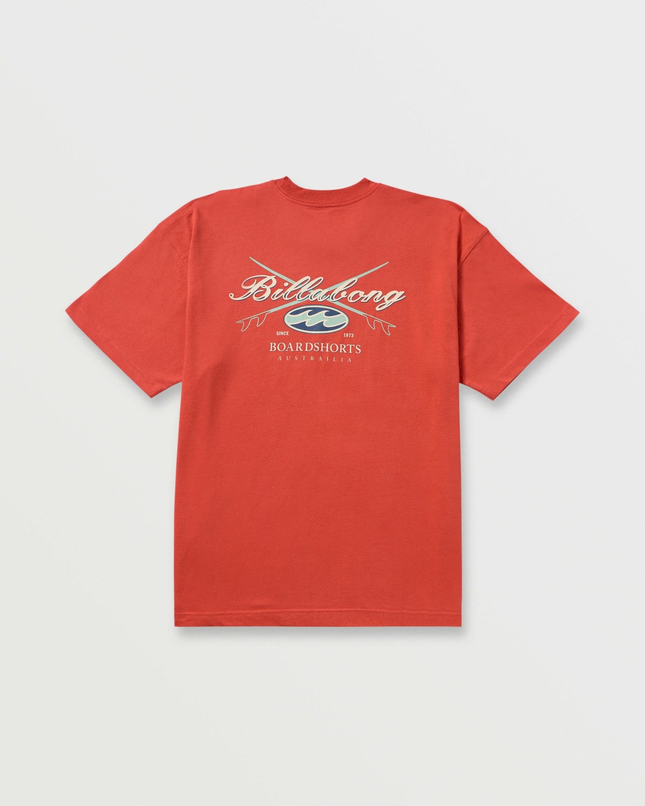 Crossboards OG Tee | Burnt Red Billabong