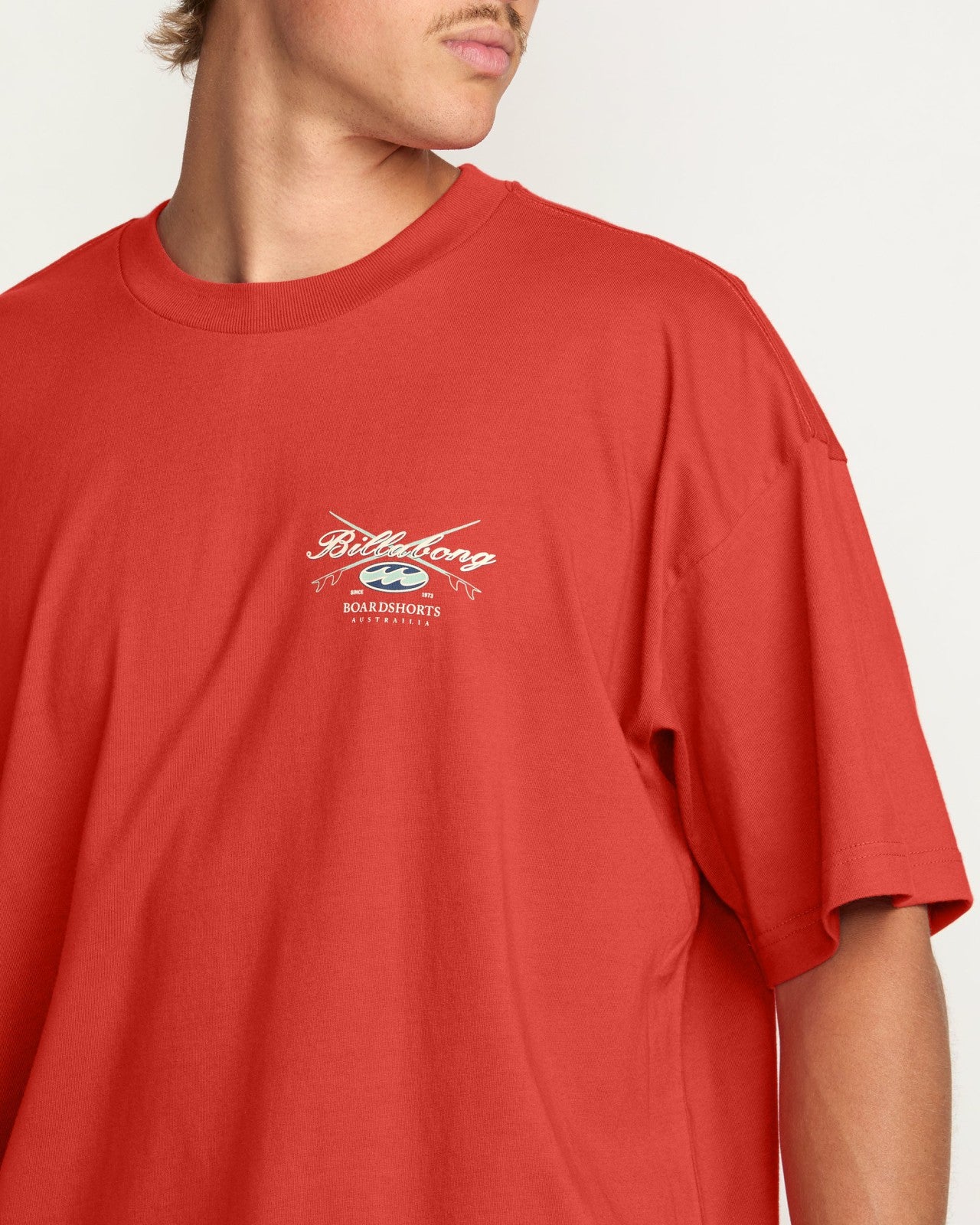 Crossboards OG Tee | Burnt Red Billabong