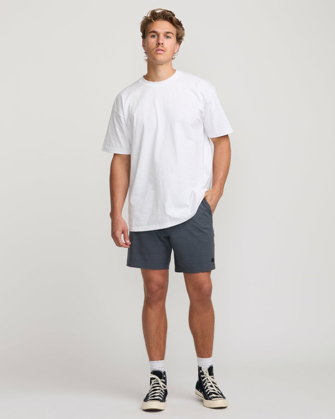 Crossfire Submersible 17" Hybrid Shorts | Aged Indigo Billabong