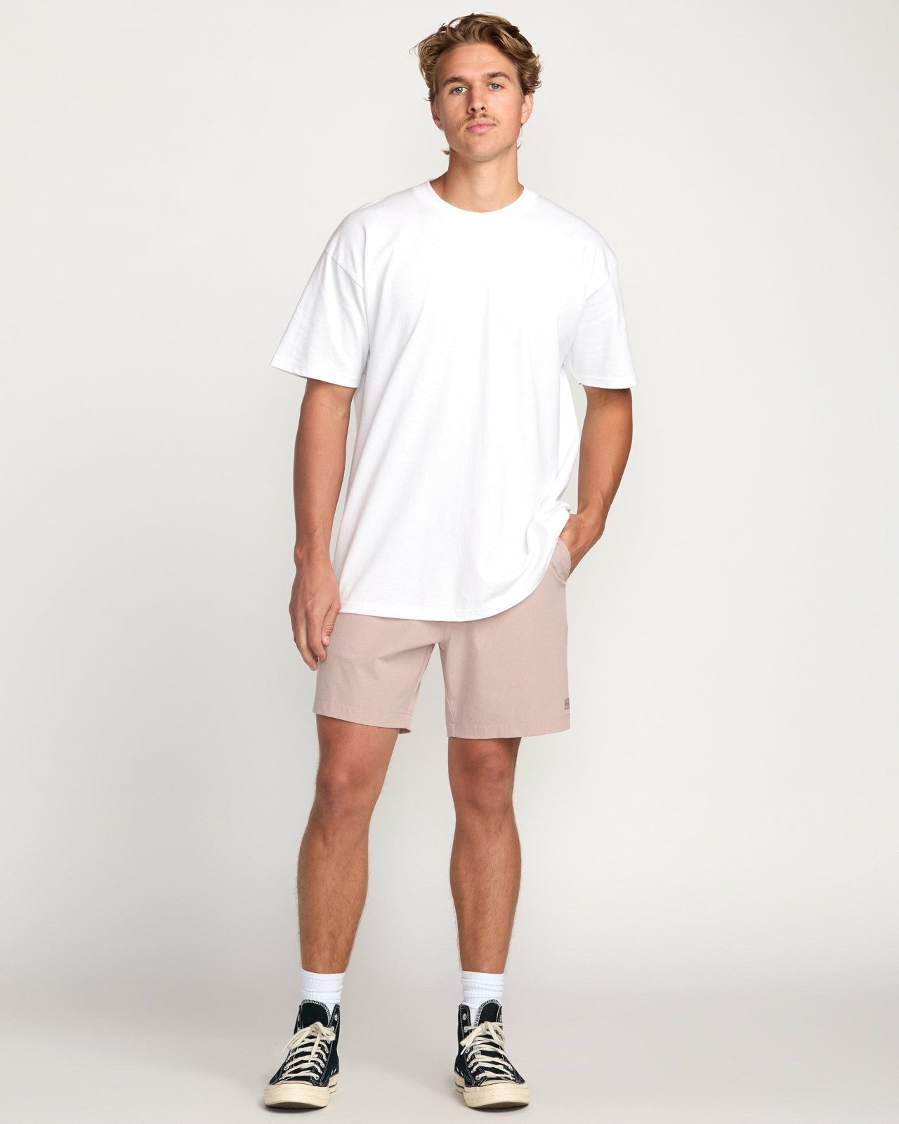 Crossfire Submersible 17" Hybrid Shorts | Dusty Pink Billabong