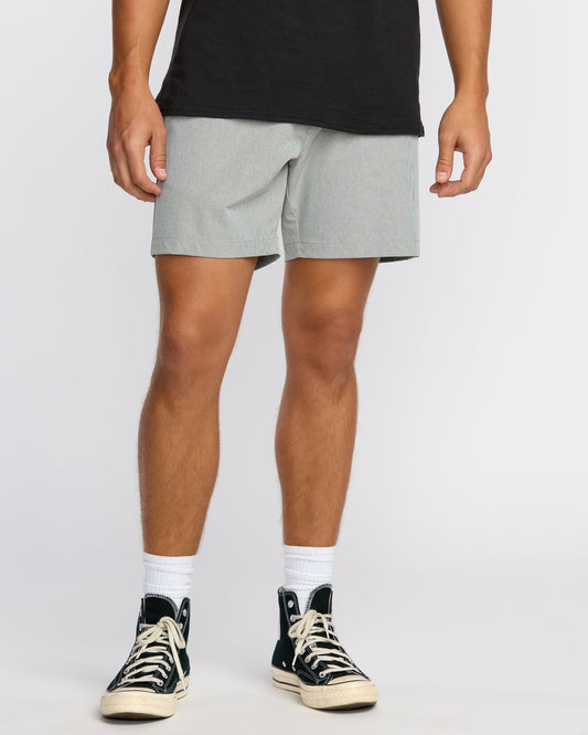 Crossfire Submersible 17" Hybrid Shorts | Green Ash Billabong