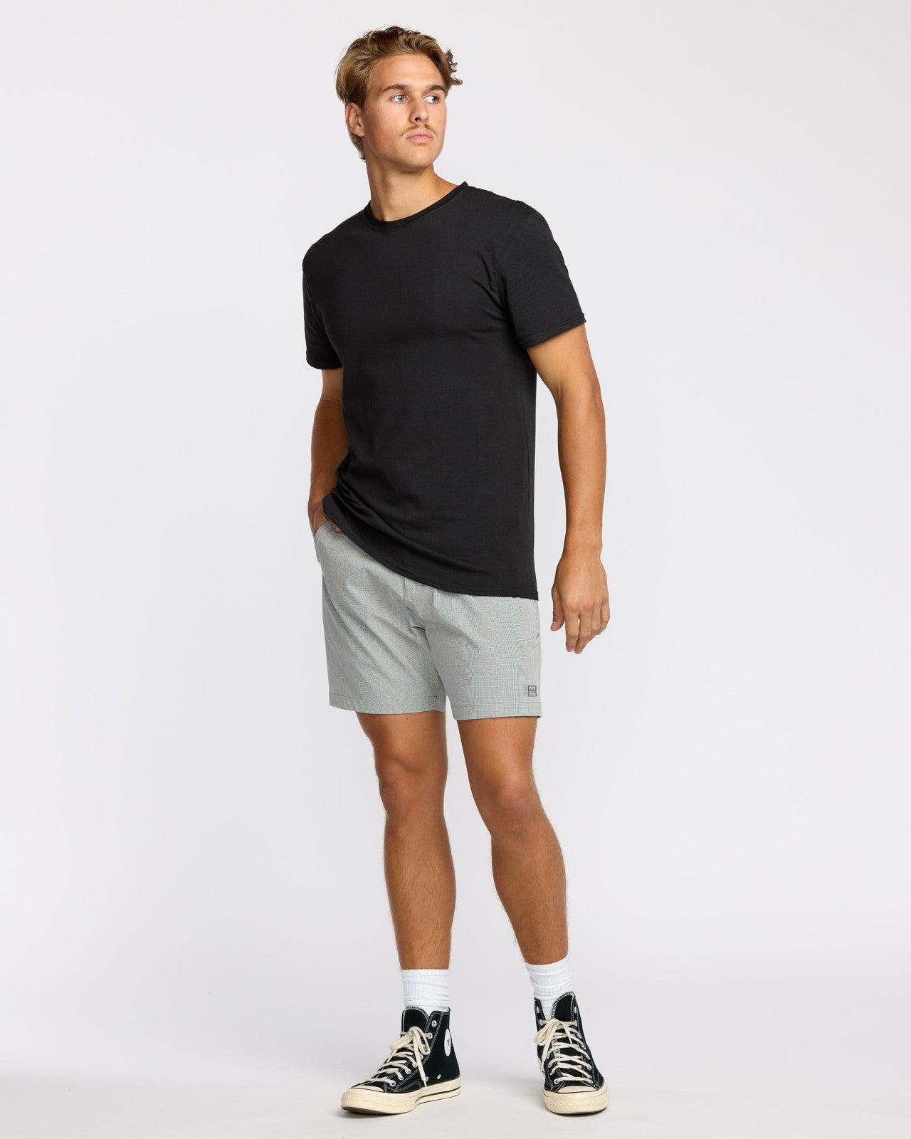 Crossfire Submersible 17" Hybrid Shorts | Green Ash Billabong