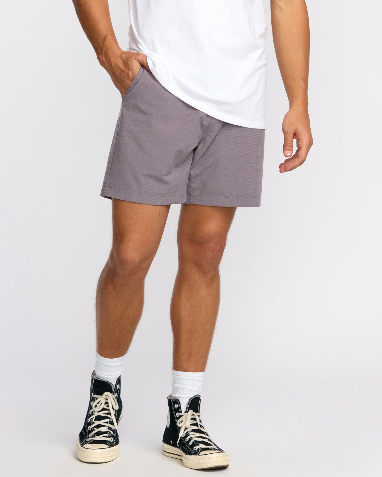 Crossfire Submersible 17" Hybrid Shorts | Purple Ash Billabong