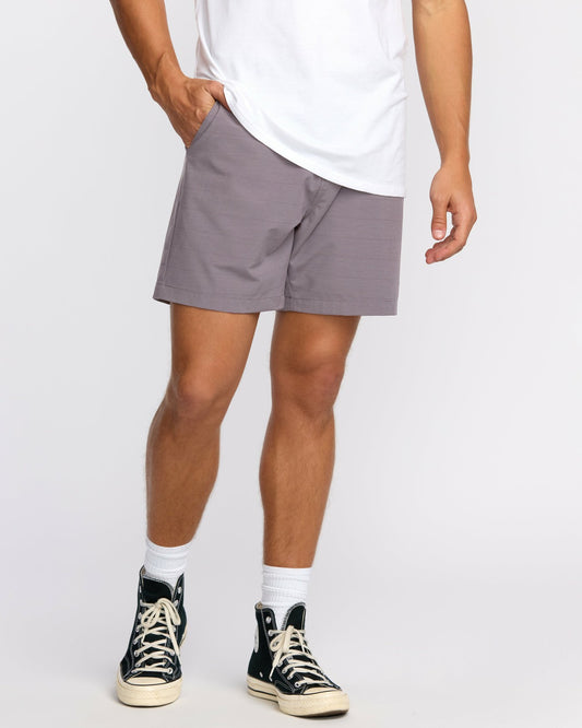 Crossfire Submersible 17" Hybrid Shorts | Purple Ash Billabong