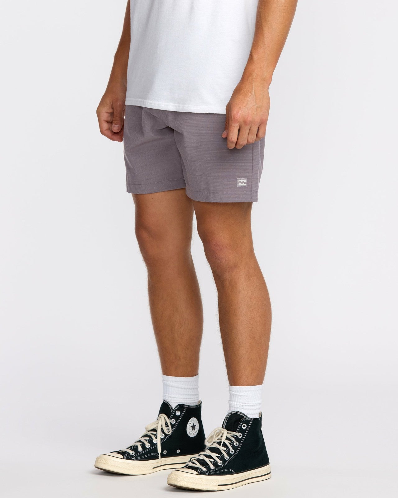 Crossfire Submersible 17" Hybrid Shorts | Purple Ash Billabong