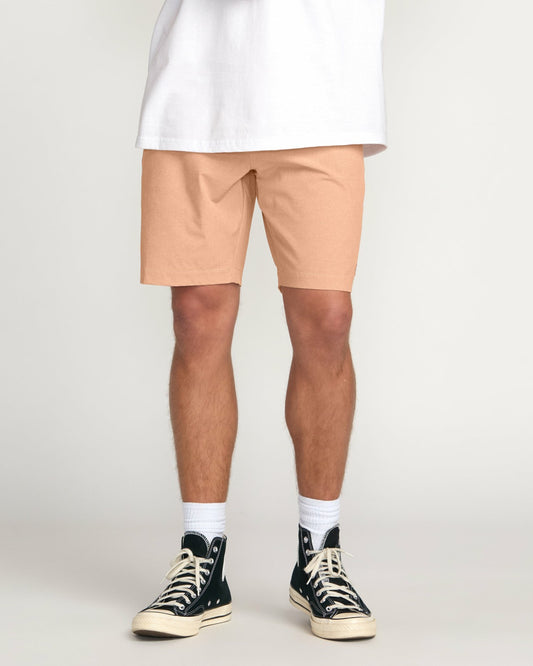 Crossfire Submersible 19" Hybrid Shorts | Coral Haze Billabong