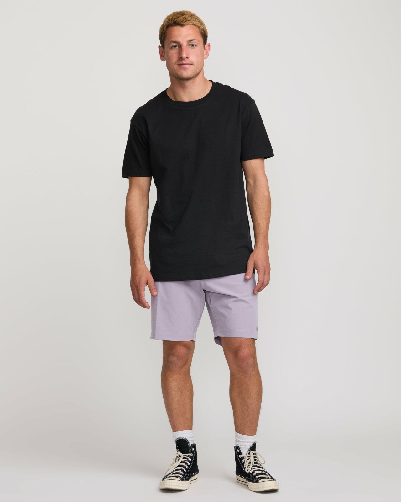 Crossfire Submersible 19" Hybrid Shorts | Light Purple Billabong