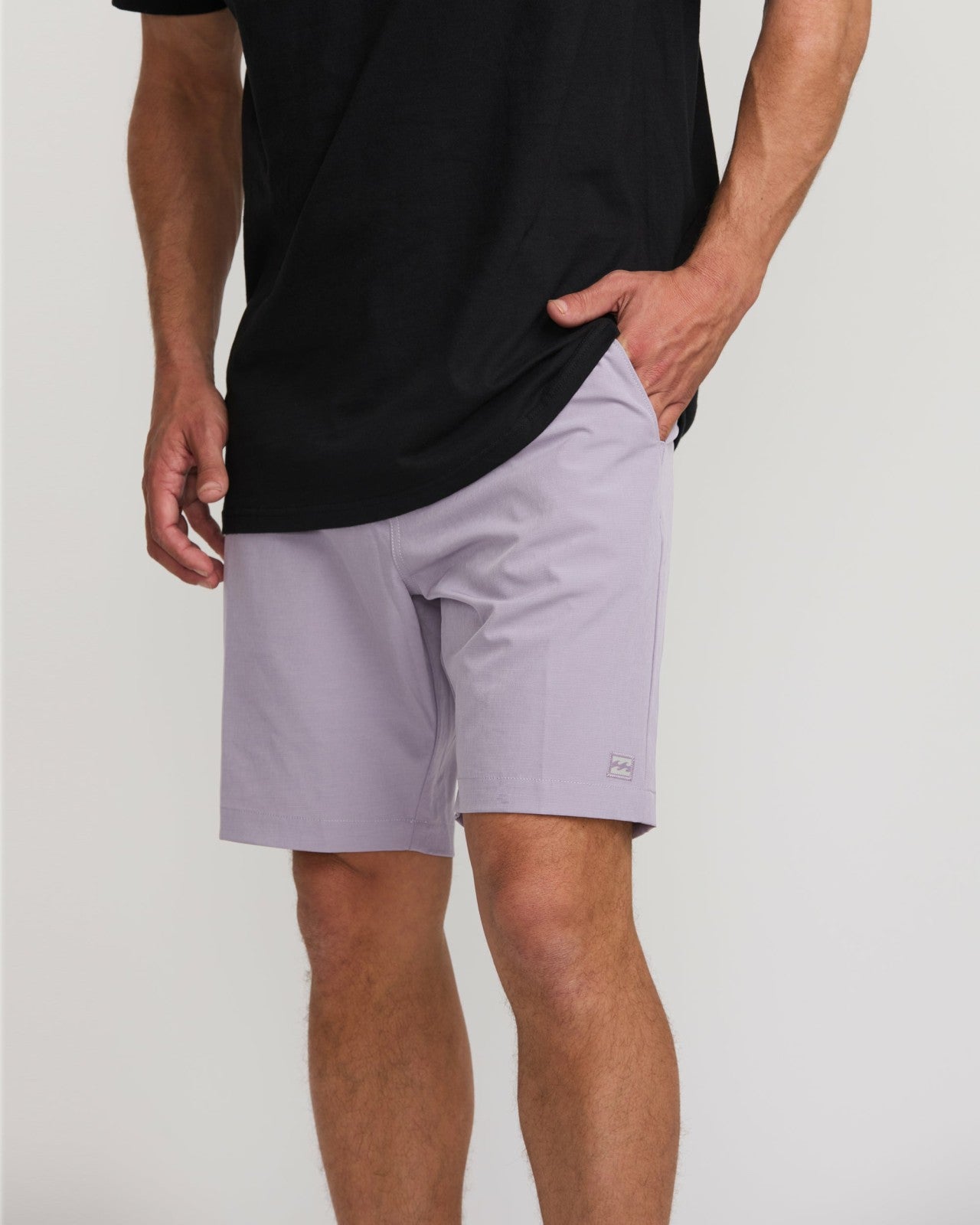 Crossfire Submersible 19" Hybrid Shorts | Light Purple Billabong