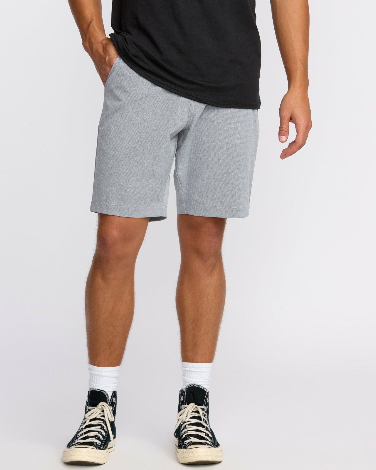 Crossfire Submersible 19" Hybrid Shorts | Slate Blue Billabong