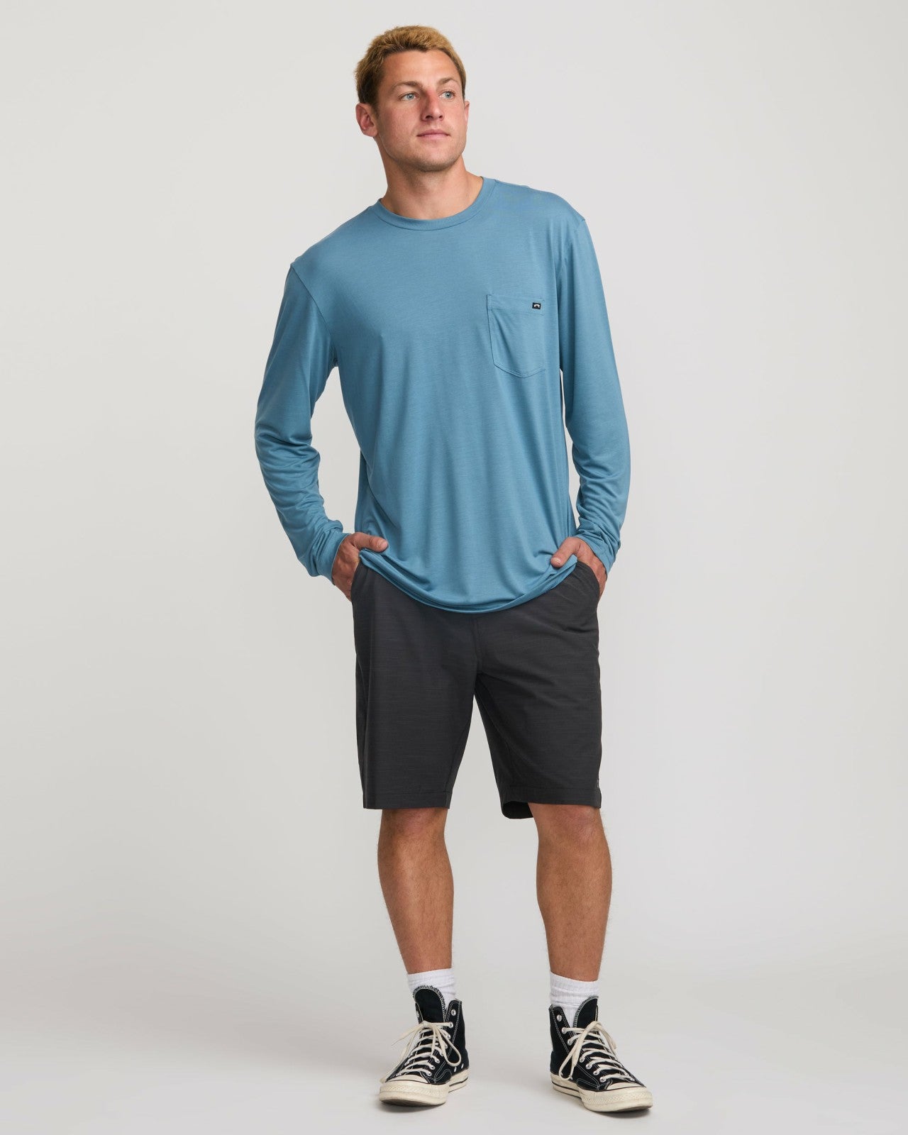 Crossfire Submersible 21" Hybrid Shorts | Black Billabong