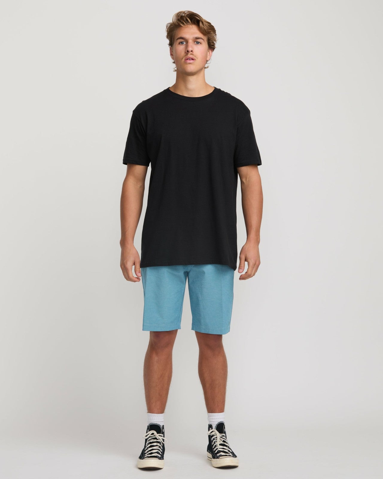 Crossfire Submersible 21" Hybrid Shorts | Glacier Blue Billabong