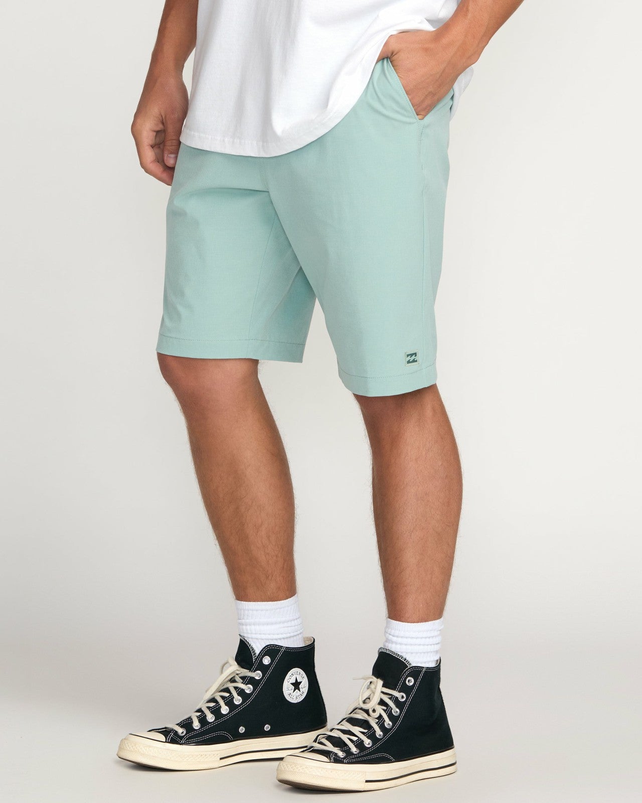 Crossfire Submersible 21" Hybrid Shorts | Seafoam Billabong