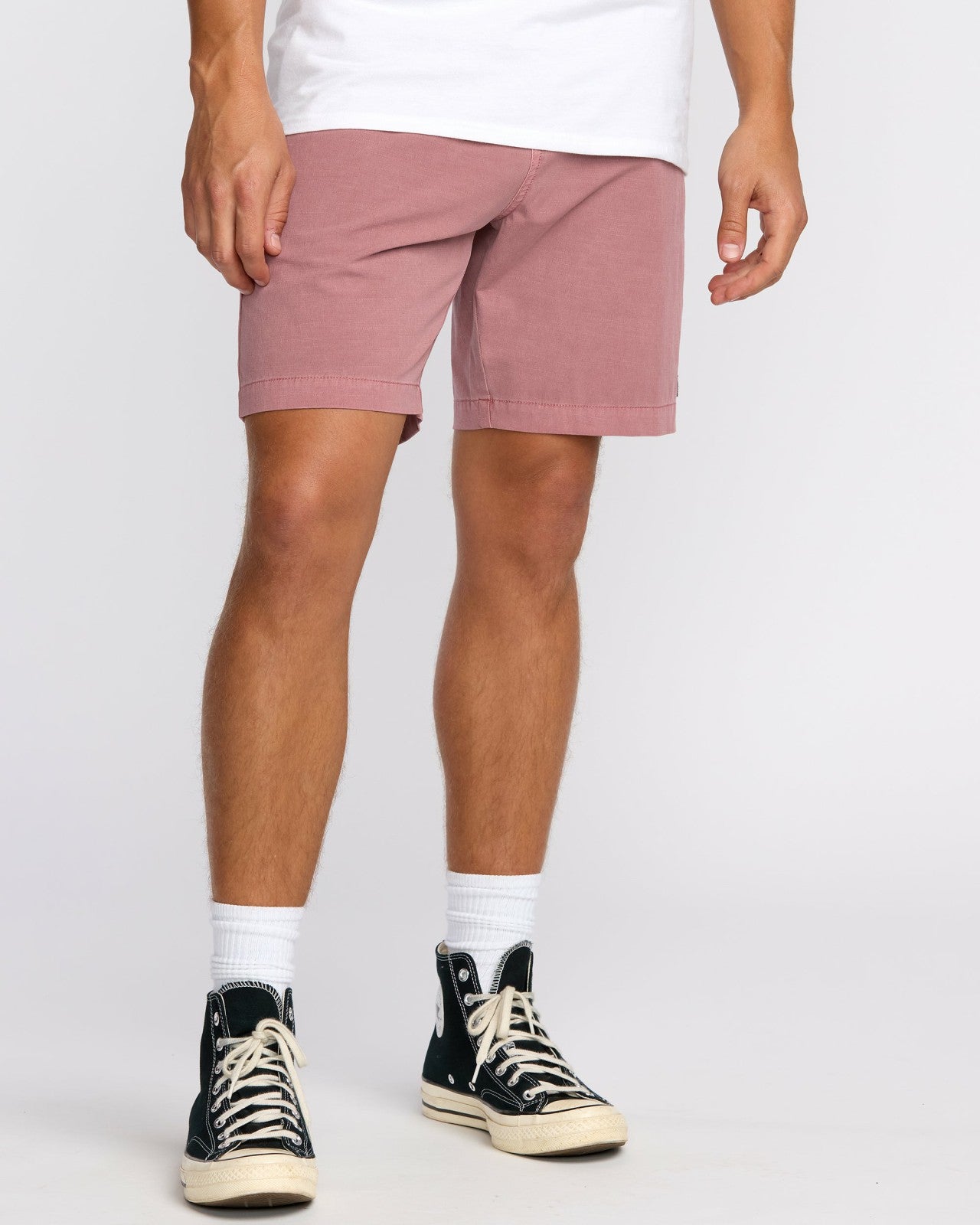 Crossfire Wave Wash Submersible 18" Hybrid Shorts | Dusty Rose Billabong