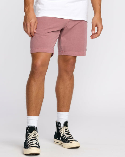 Crossfire Wave Wash Submersible 18" Hybrid Shorts | Dusty Rose Billabong