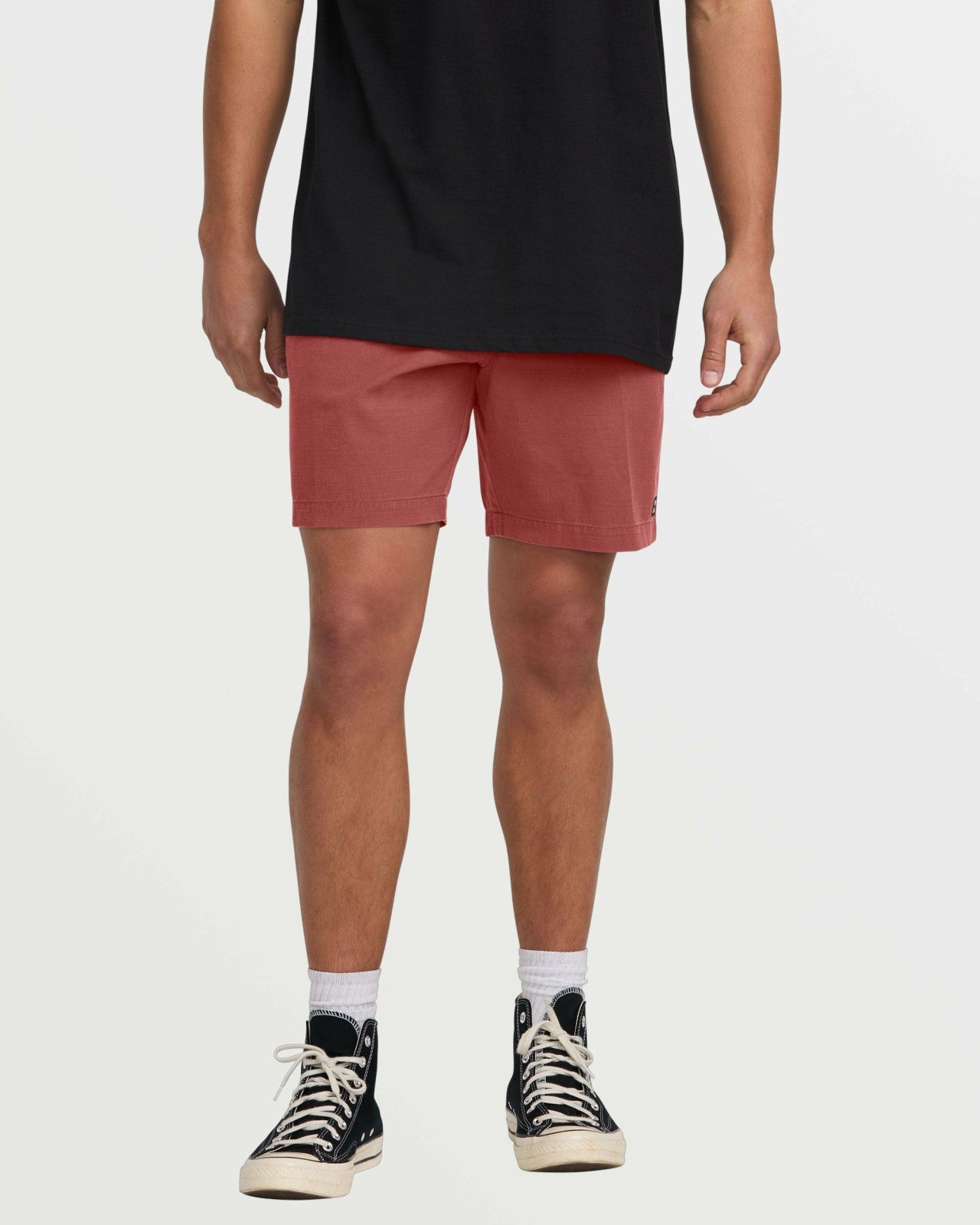 Crossfire Wave Wash Submersible 18" Hybrid Shorts | Dusty Red Billabong