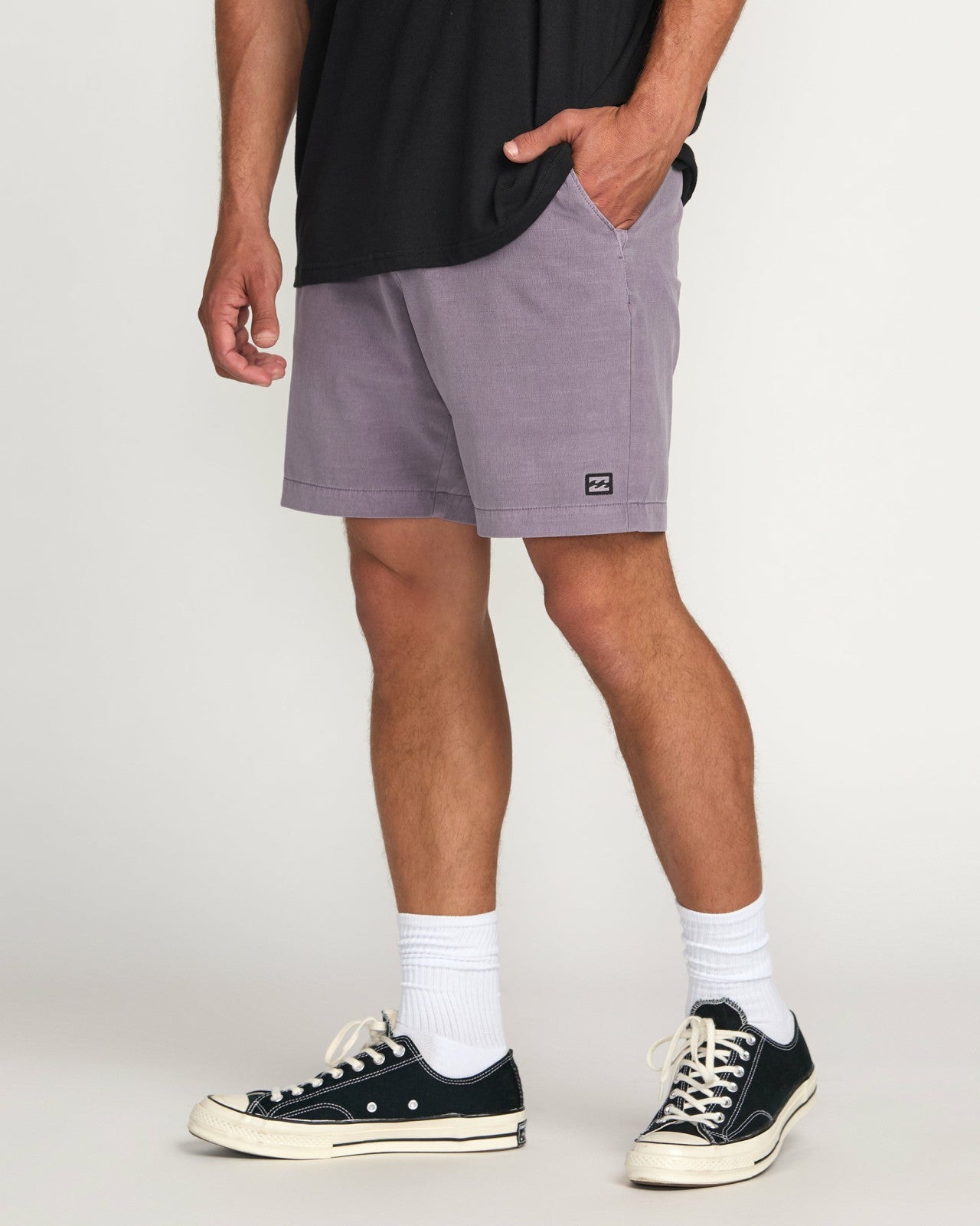 Crossfire Wave Wash Submersible 18" Hybrid Shorts | Light Purple Billabong