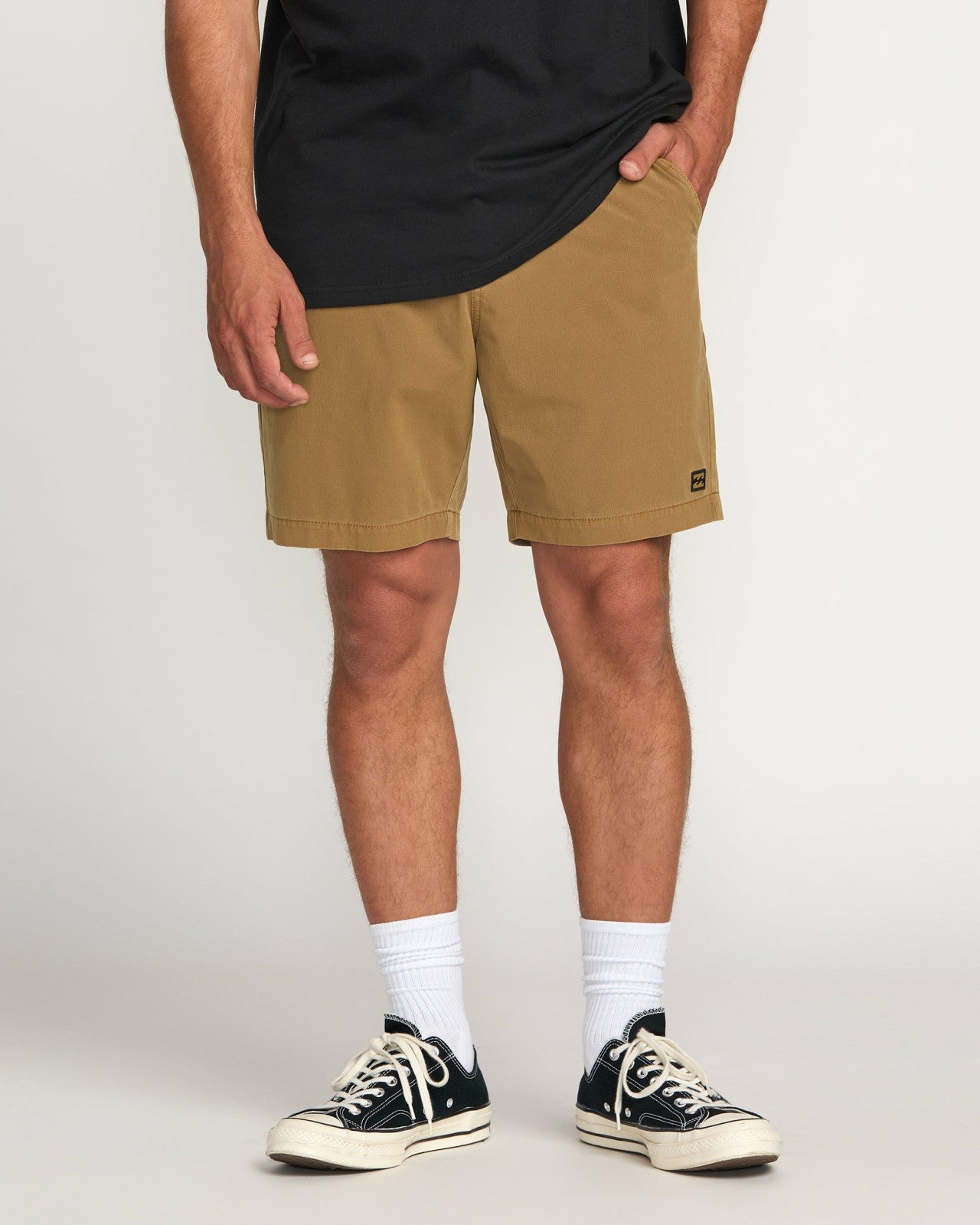 Crossfire Wave Wash Submersible 18" Hybrid Shorts | Tobacco Billabong