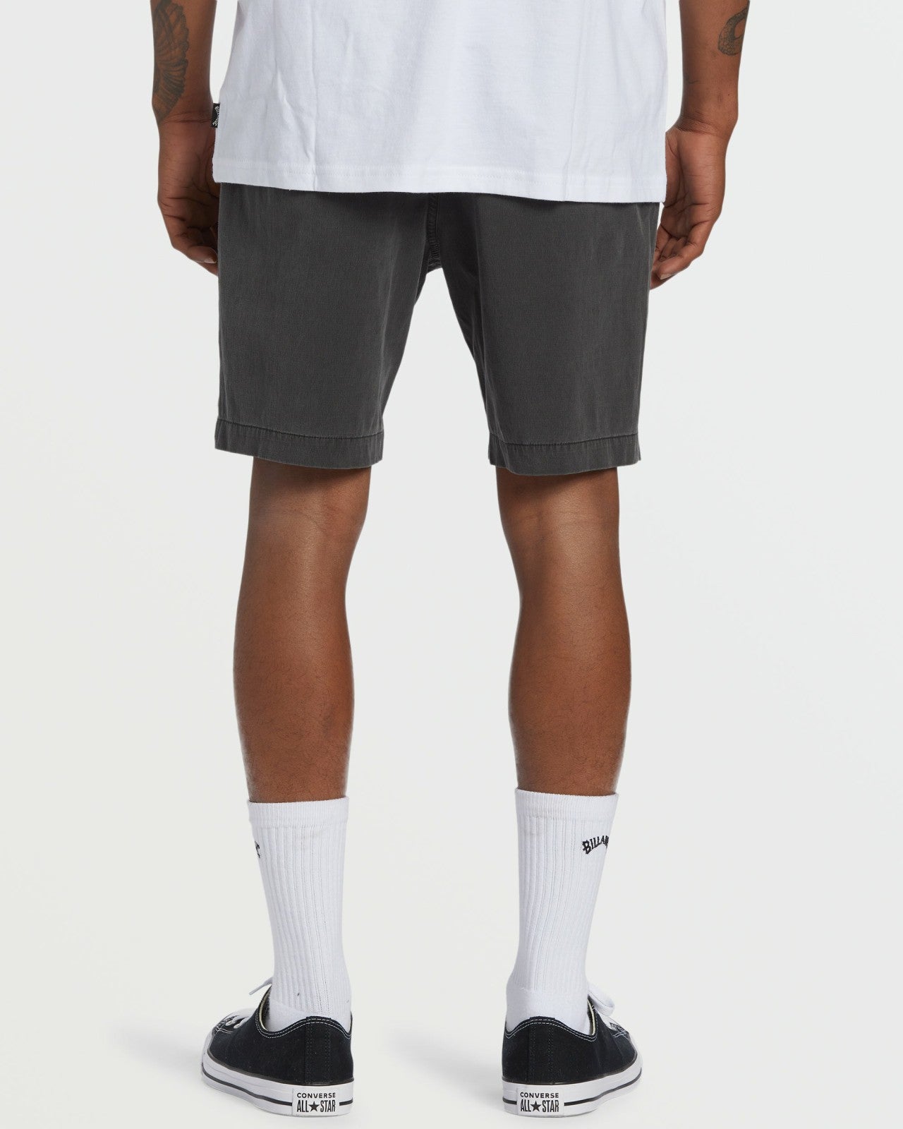 Crossfire Wave Wash Submersible 18" Hybrid Shorts | Washed Black Billabong