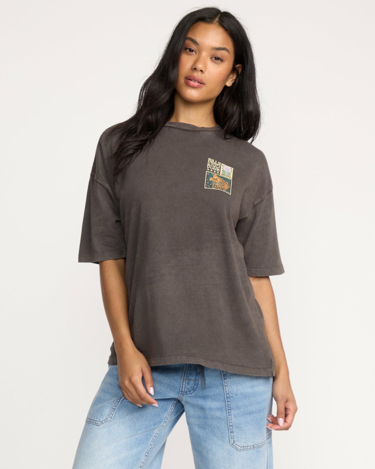 Daydream Away T-Shirt | Off Black Billabong