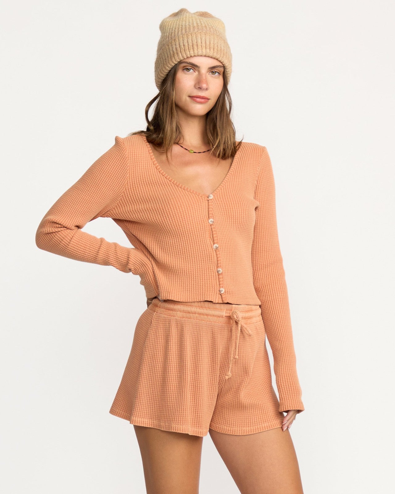 Debbie Vibes Knit Shorts | Sunburnt Billabong