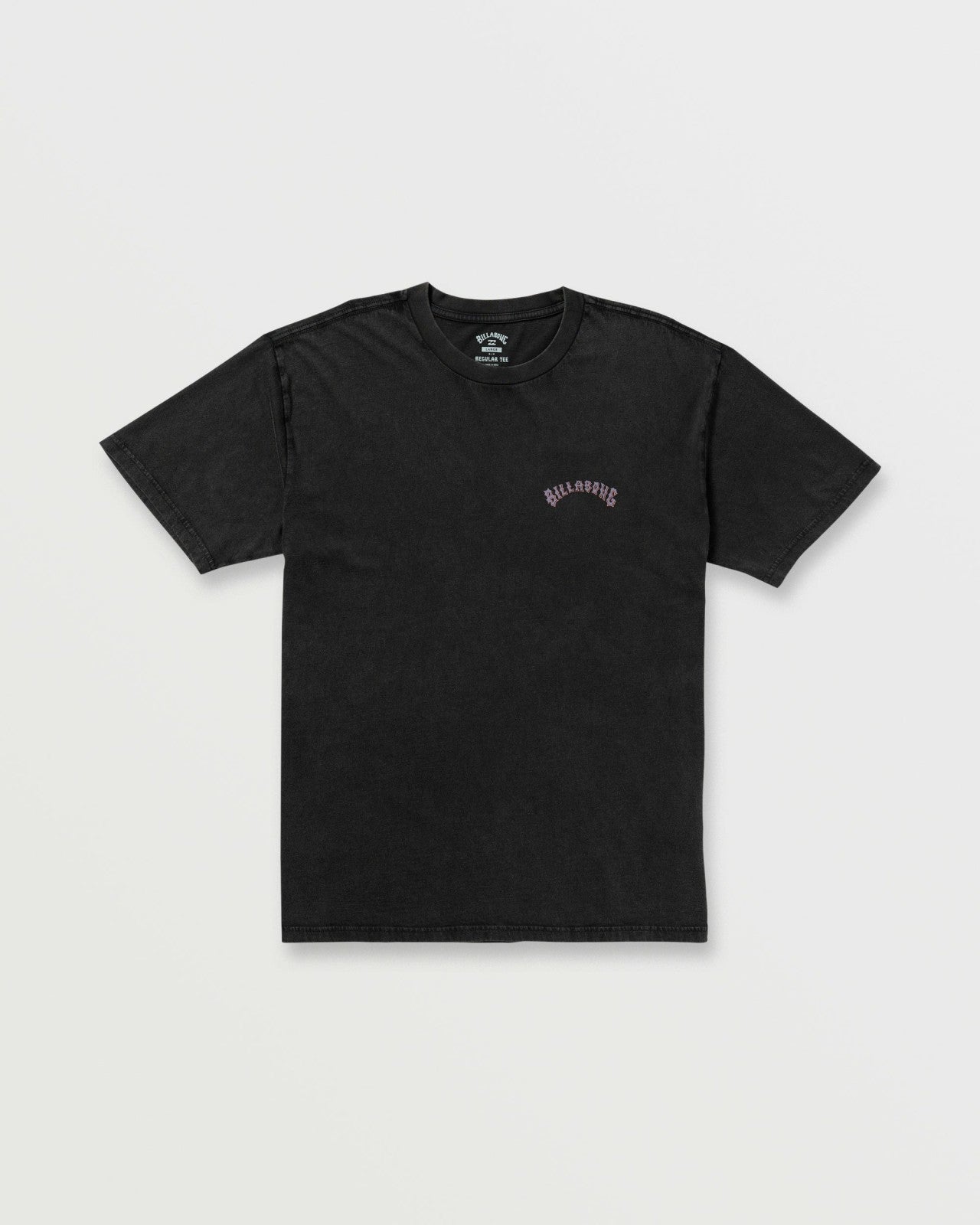 Decal Regular Wave Wash Tee | Washed Black Billabong