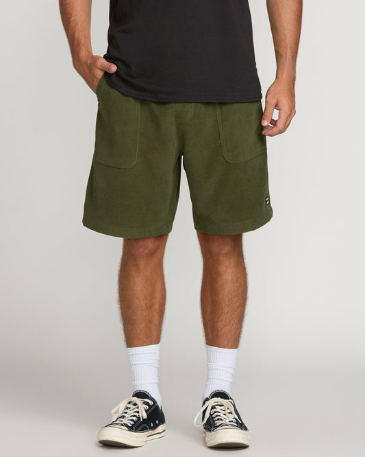 De La Cruz Submersible Hybrid Shorts | Olive Billabong