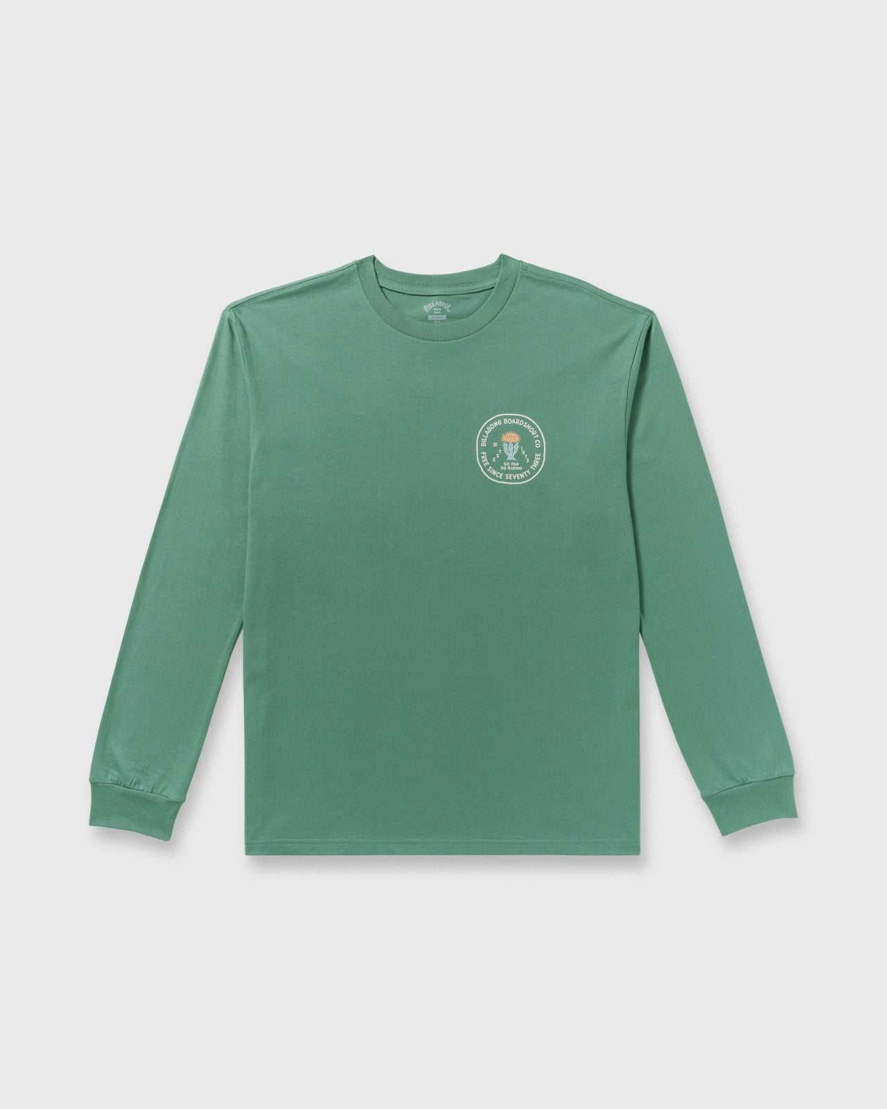 Desert Flower Regular Long Sleeve T-Shirt | Sage Green Billabong