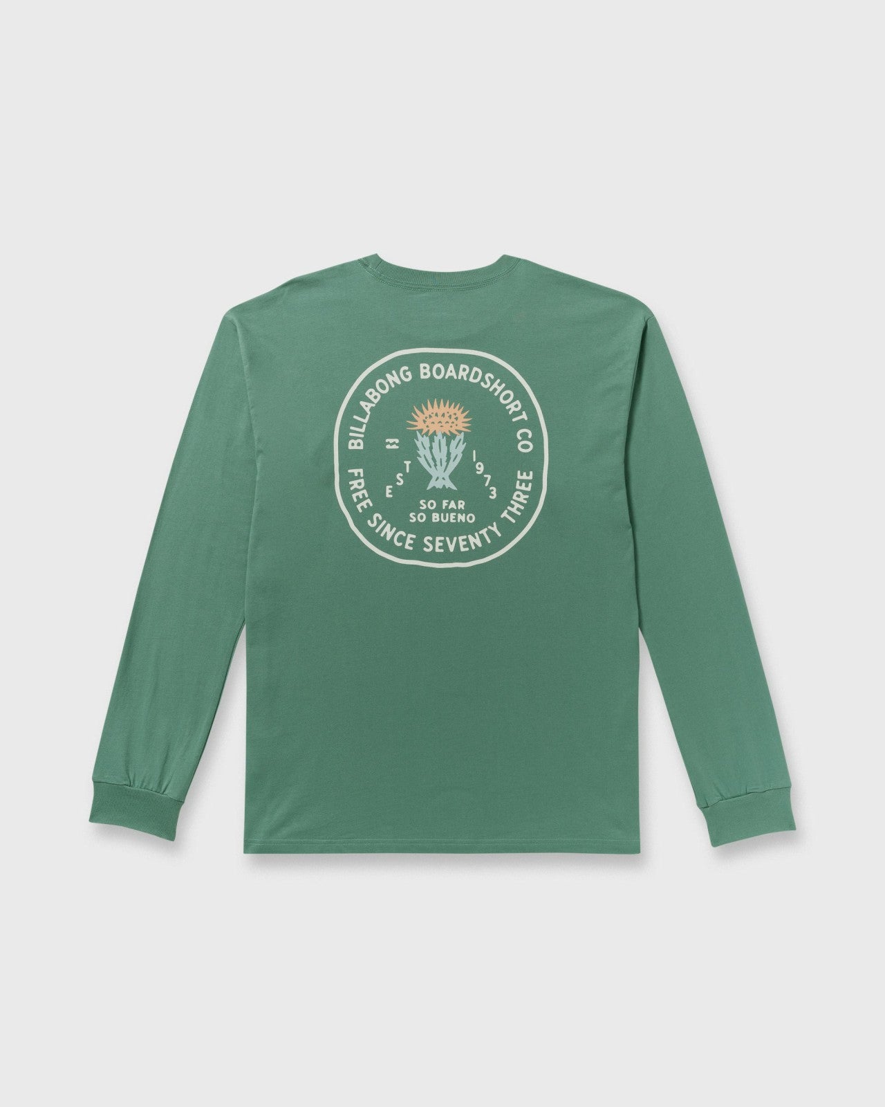 Desert Flower Regular Long Sleeve T-Shirt | Sage Green Billabong