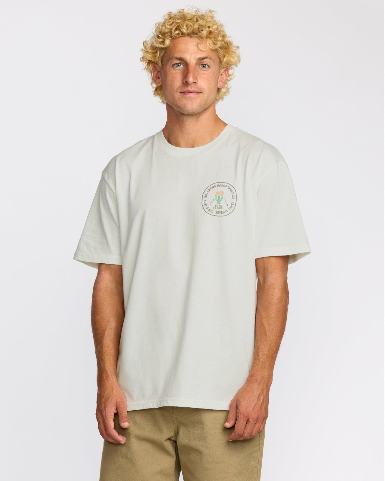 Desert Flower Regular Short Sleeve T-Shirt | Off White Billabong