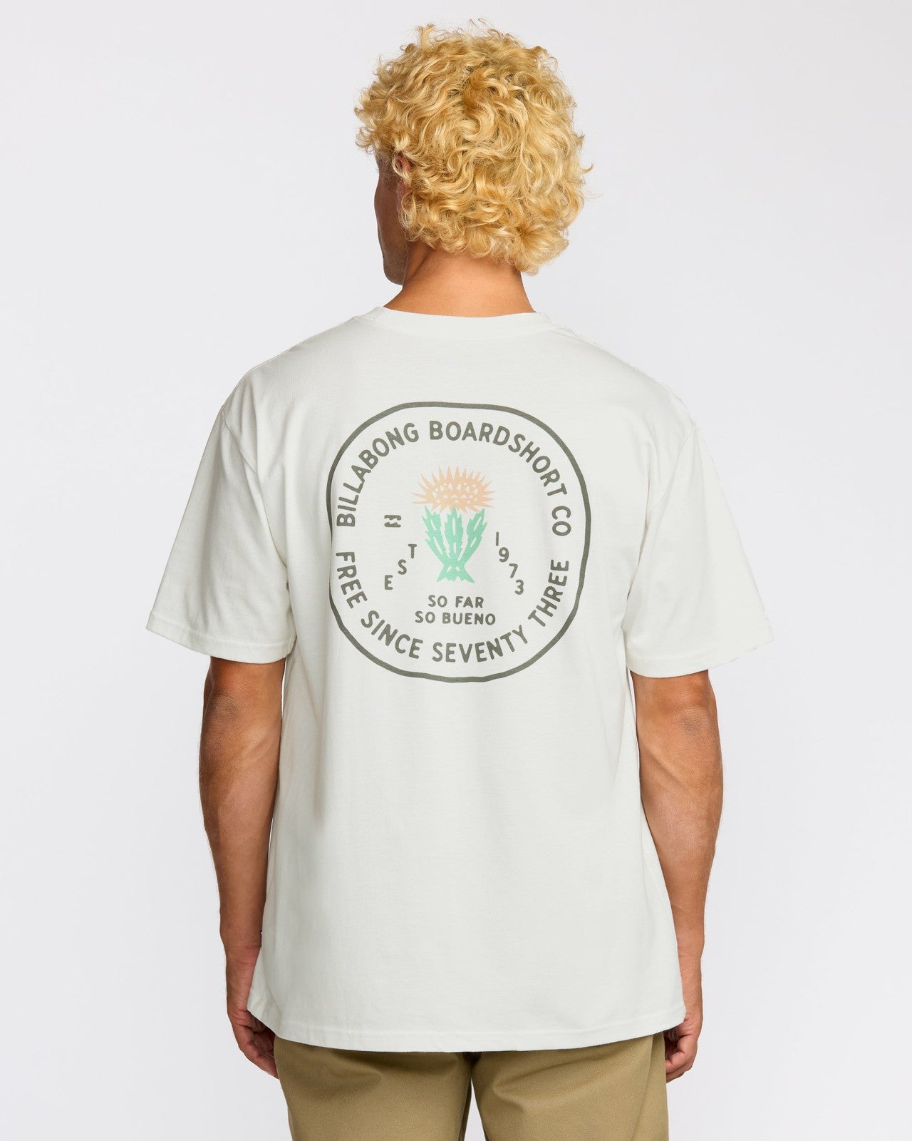 Desert Flower Regular Short Sleeve T-Shirt | Off White Billabong