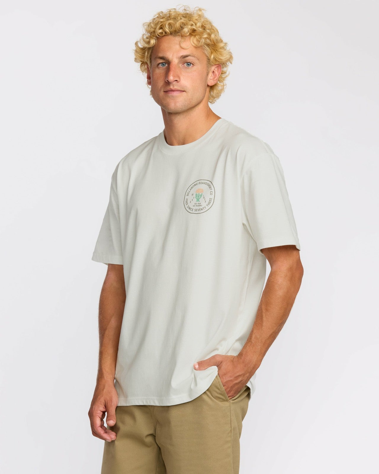 Desert Flower Regular Short Sleeve T-Shirt | Off White Billabong