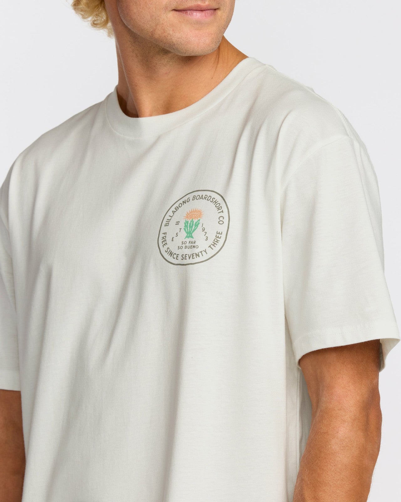 Desert Flower Regular Short Sleeve T-Shirt | Off White Billabong