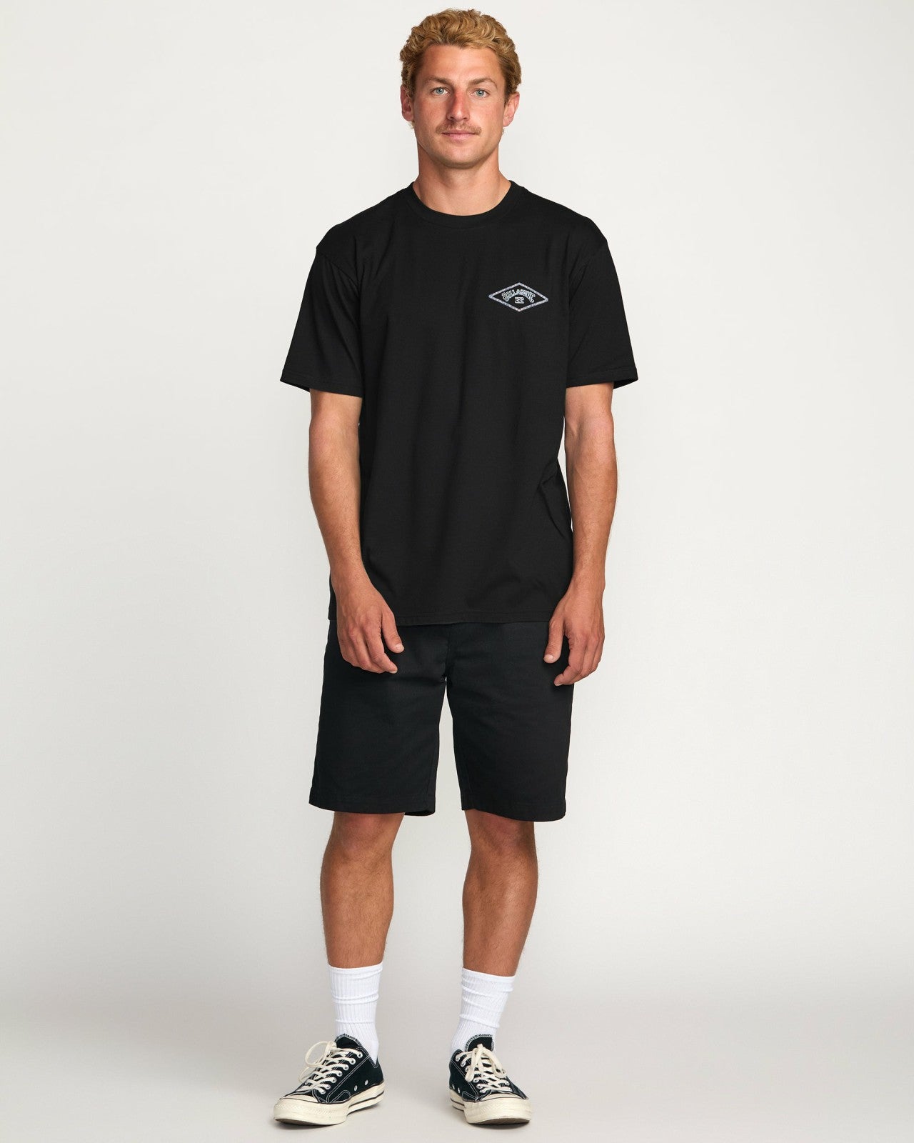 Diamond Arch Premium Tee | Black Billabong