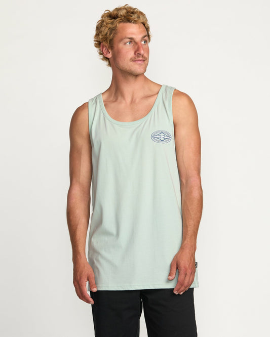 Diamond Vision Premium Tank | Ash Blue Billabong