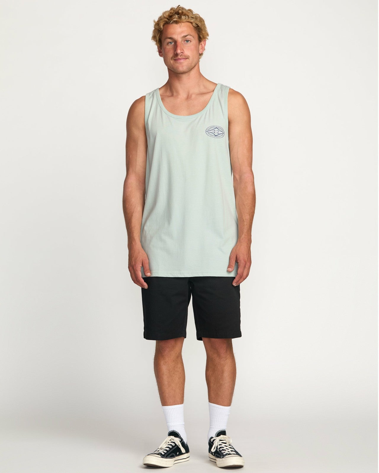 Diamond Vision Premium Tank | Ash Blue Billabong