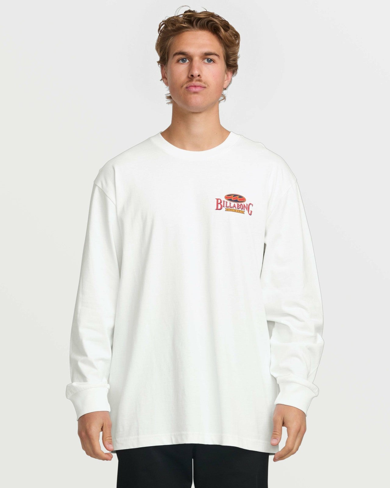 Double Spread OG Long Sleeve Tee | White Billabong