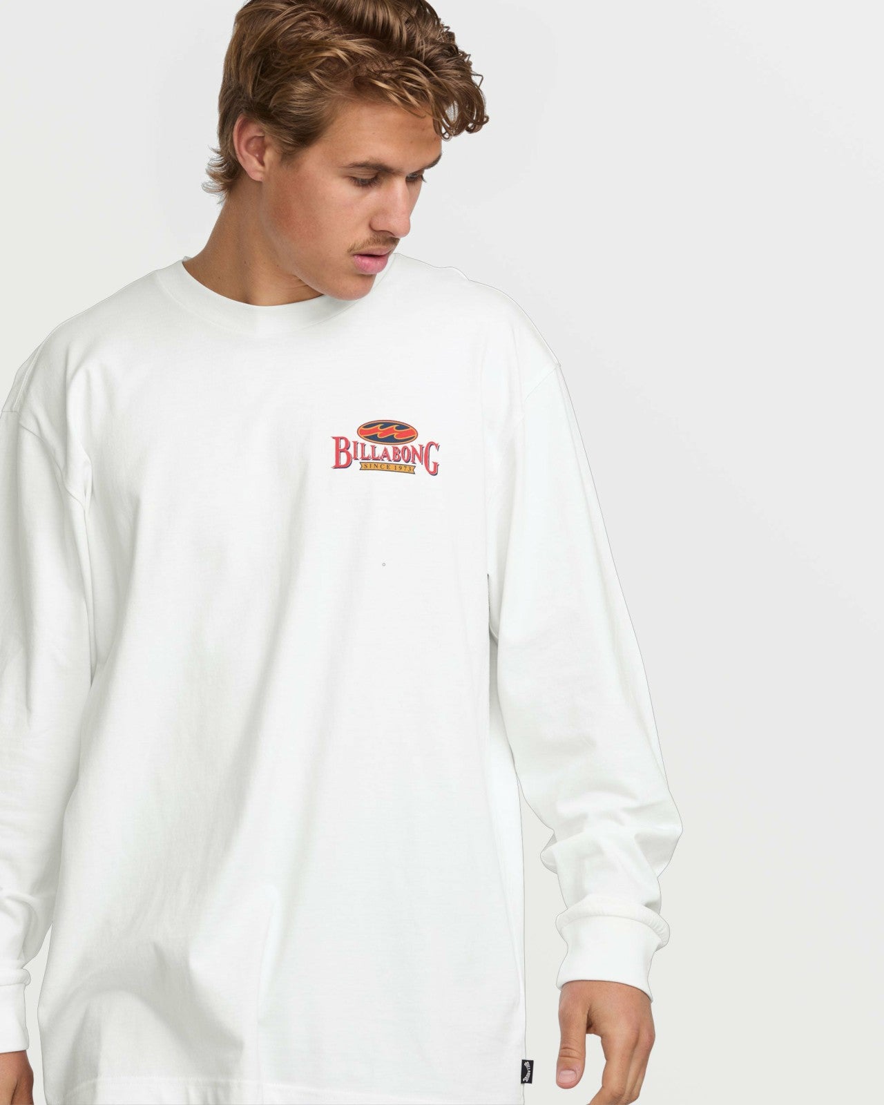 Double Spread OG Long Sleeve Tee | White Billabong