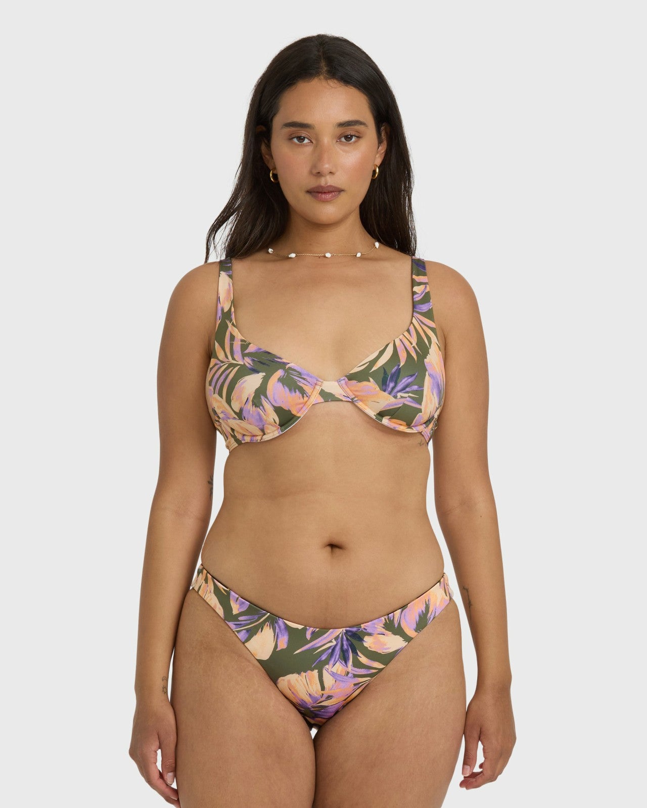 Drifting Coast Reversible Tropic Bikini Bottom | Luv Army Billabong